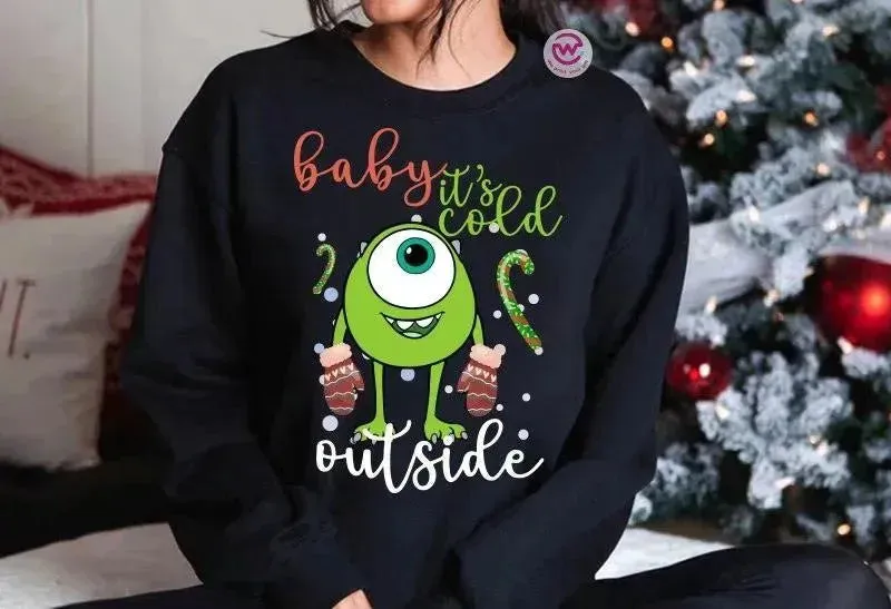 Adult Hoodies - Christmas - Monster INC.