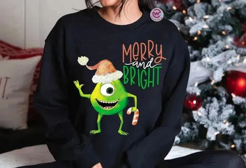 Adult Hoodies - Christmas - Monster INC.