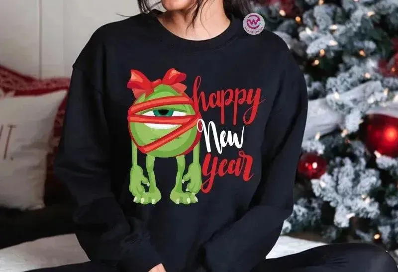 Adult Hoodies - Christmas - Monster INC.