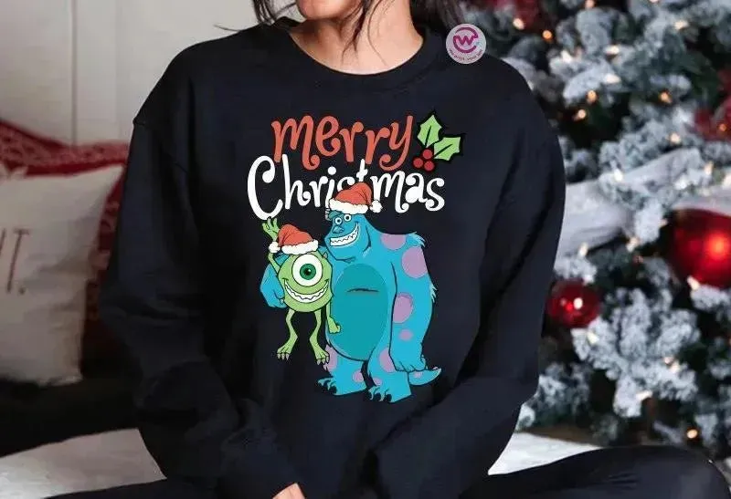 Adult Hoodies - Christmas - Monster INC.