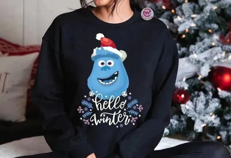 Adult Hoodies - Christmas - Monster INC.