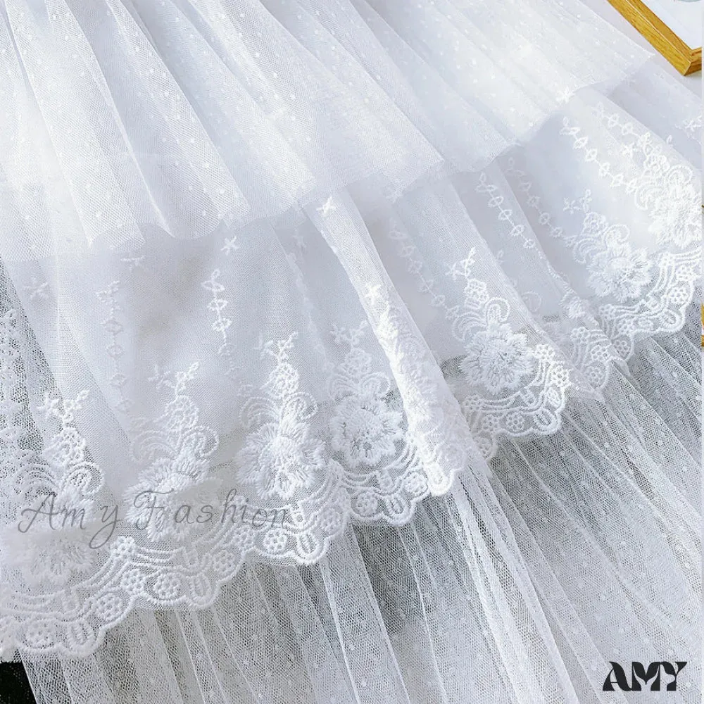 Amy Fashion - Long Elegant Fashion Lace Skirts