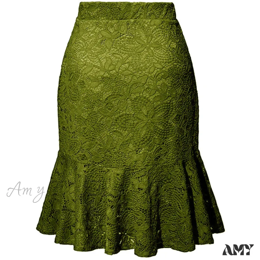 Amy Fashion - Mini Mermaid Slim Fit Elegant Skirts