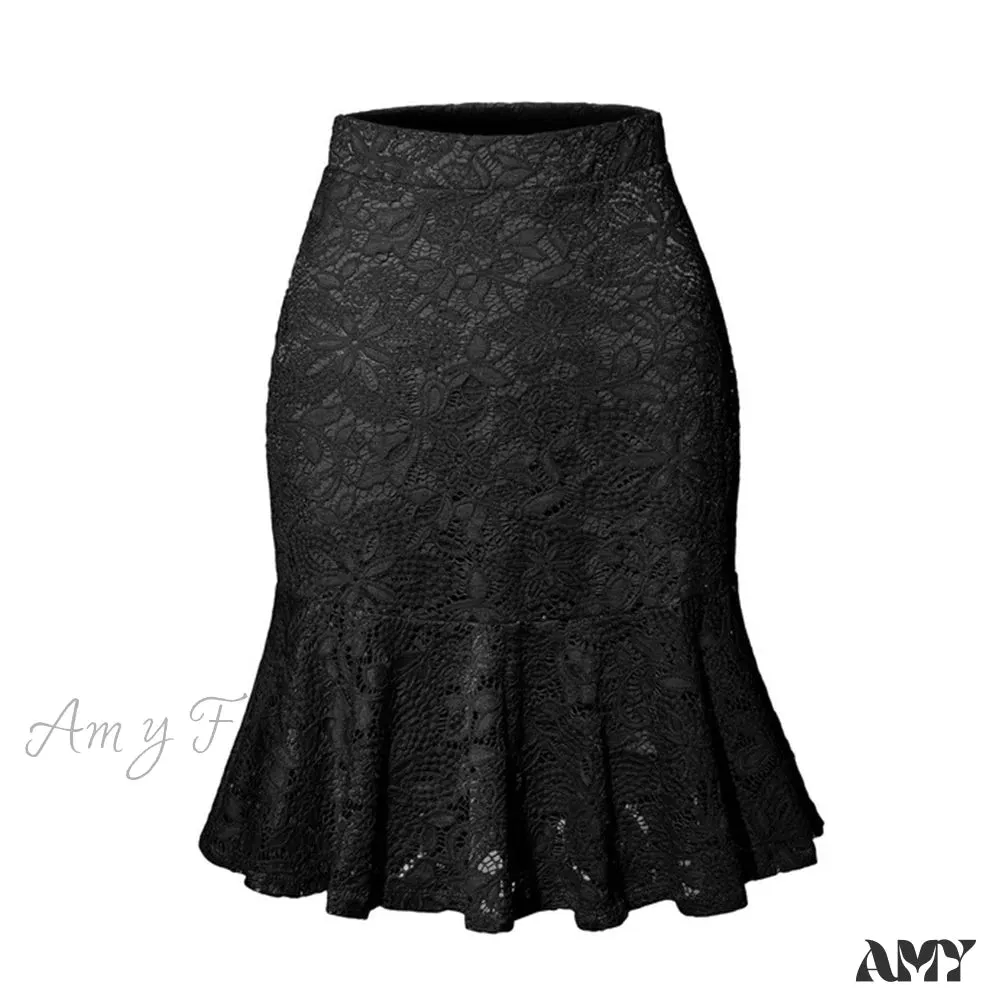 Amy Fashion - Mini Mermaid Slim Fit Elegant Skirts