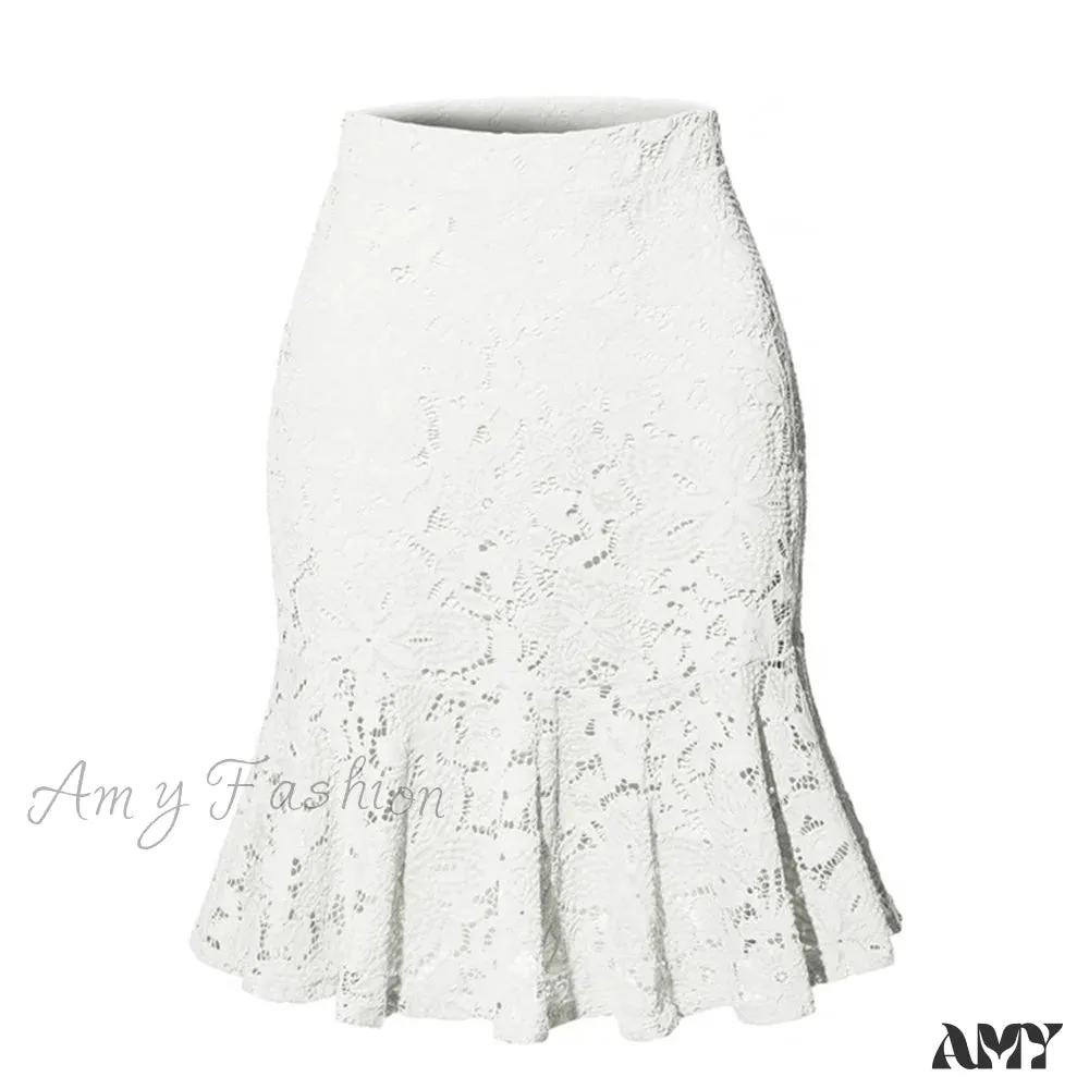 Amy Fashion - Mini Mermaid Slim Fit Elegant Skirts