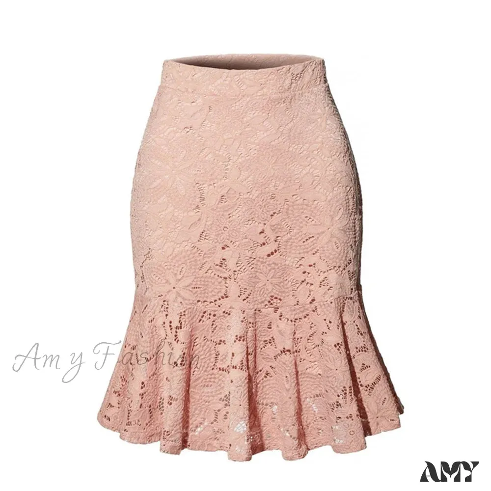 Amy Fashion - Mini Mermaid Slim Fit Elegant Skirts