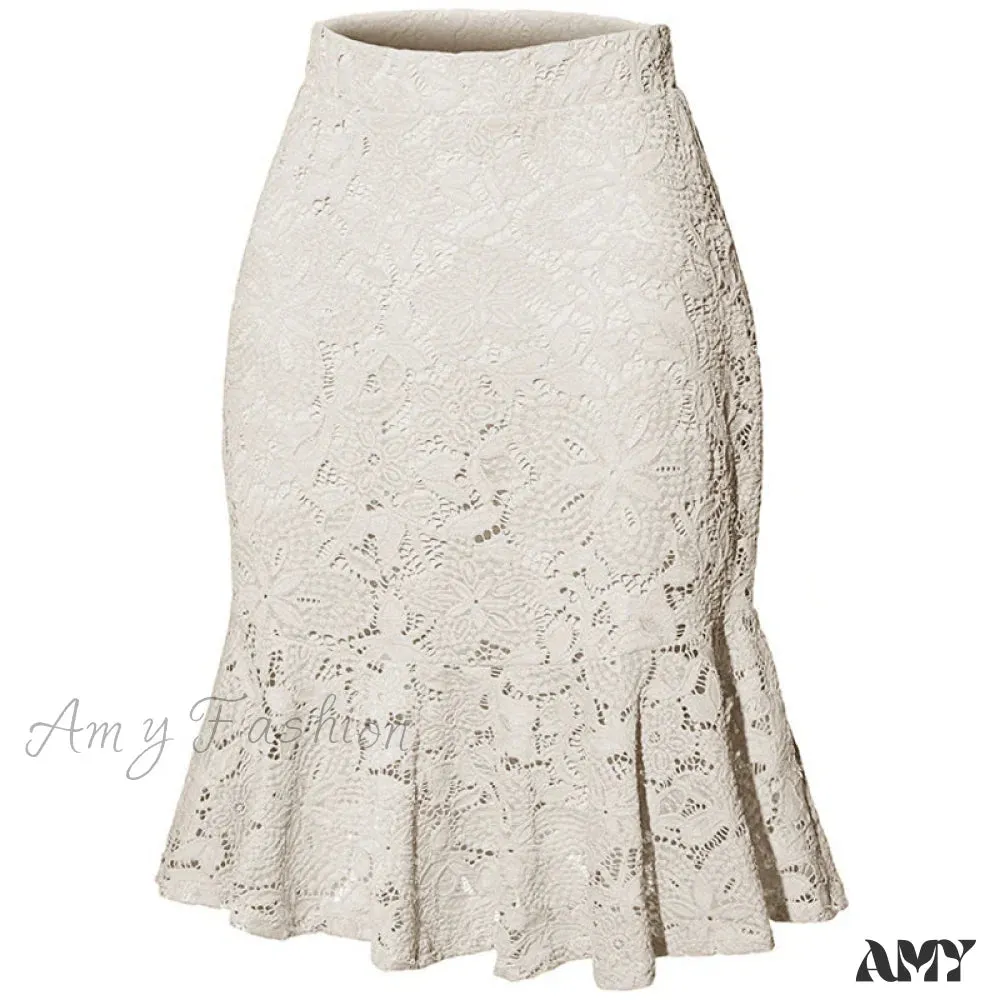 Amy Fashion - Mini Mermaid Slim Fit Elegant Skirts