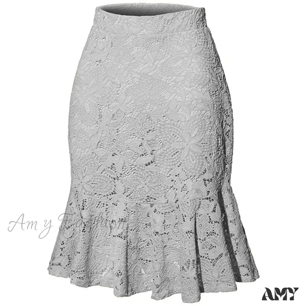 Amy Fashion - Mini Mermaid Slim Fit Elegant Skirts