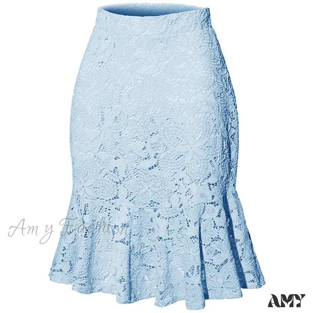 Amy Fashion - Mini Mermaid Slim Fit Elegant Skirts