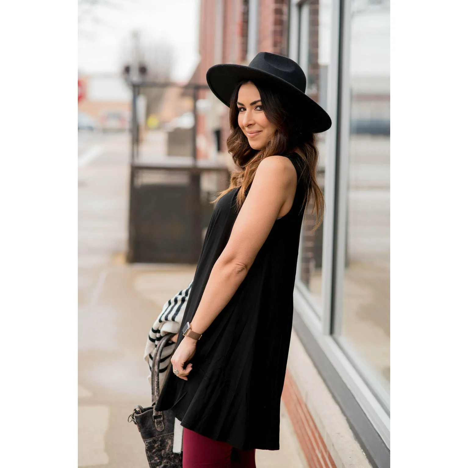 Basic Little Black Tank Dress