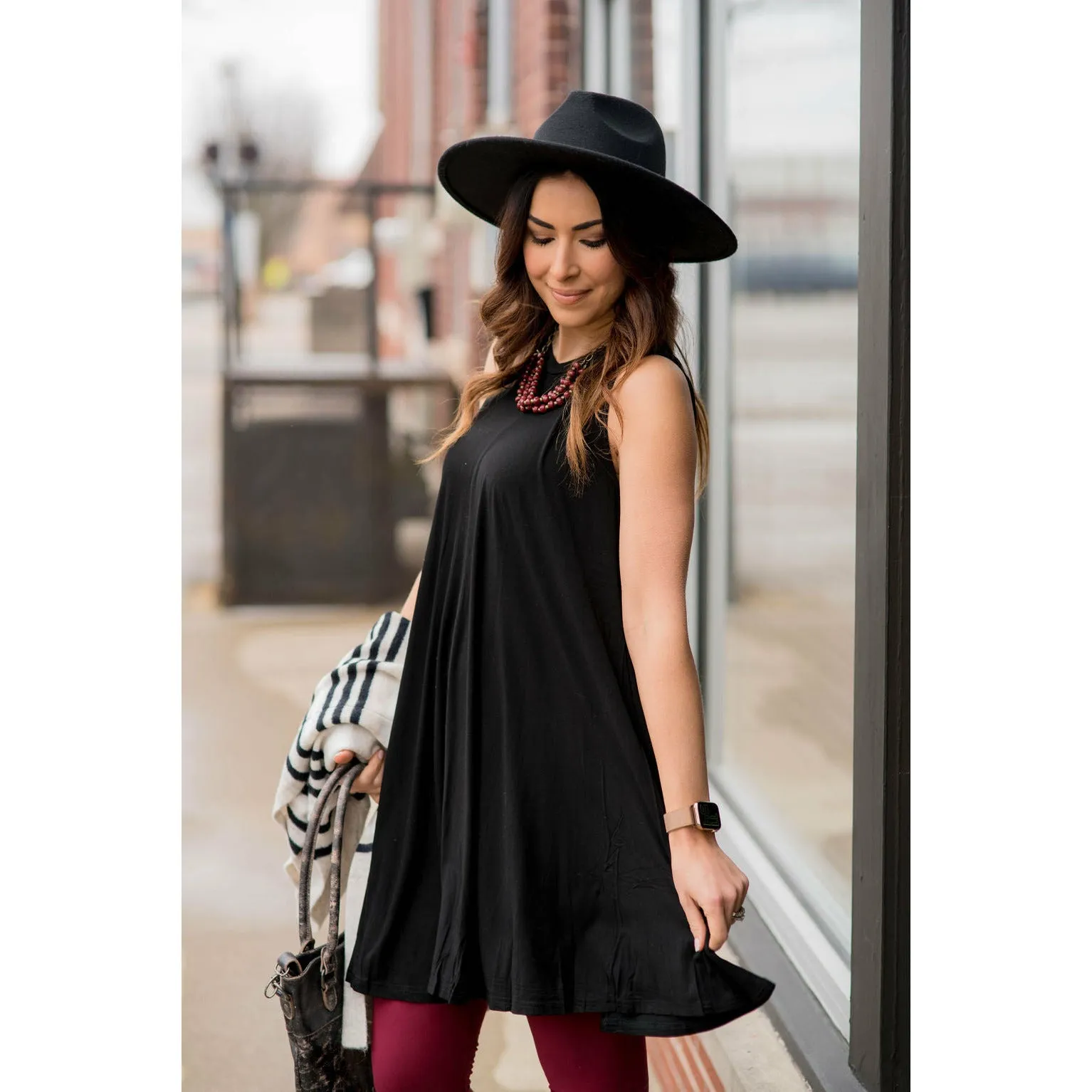 Basic Little Black Tank Dress