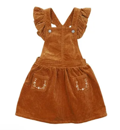 Bebe Starlette Cord Pinafore 3-7Y