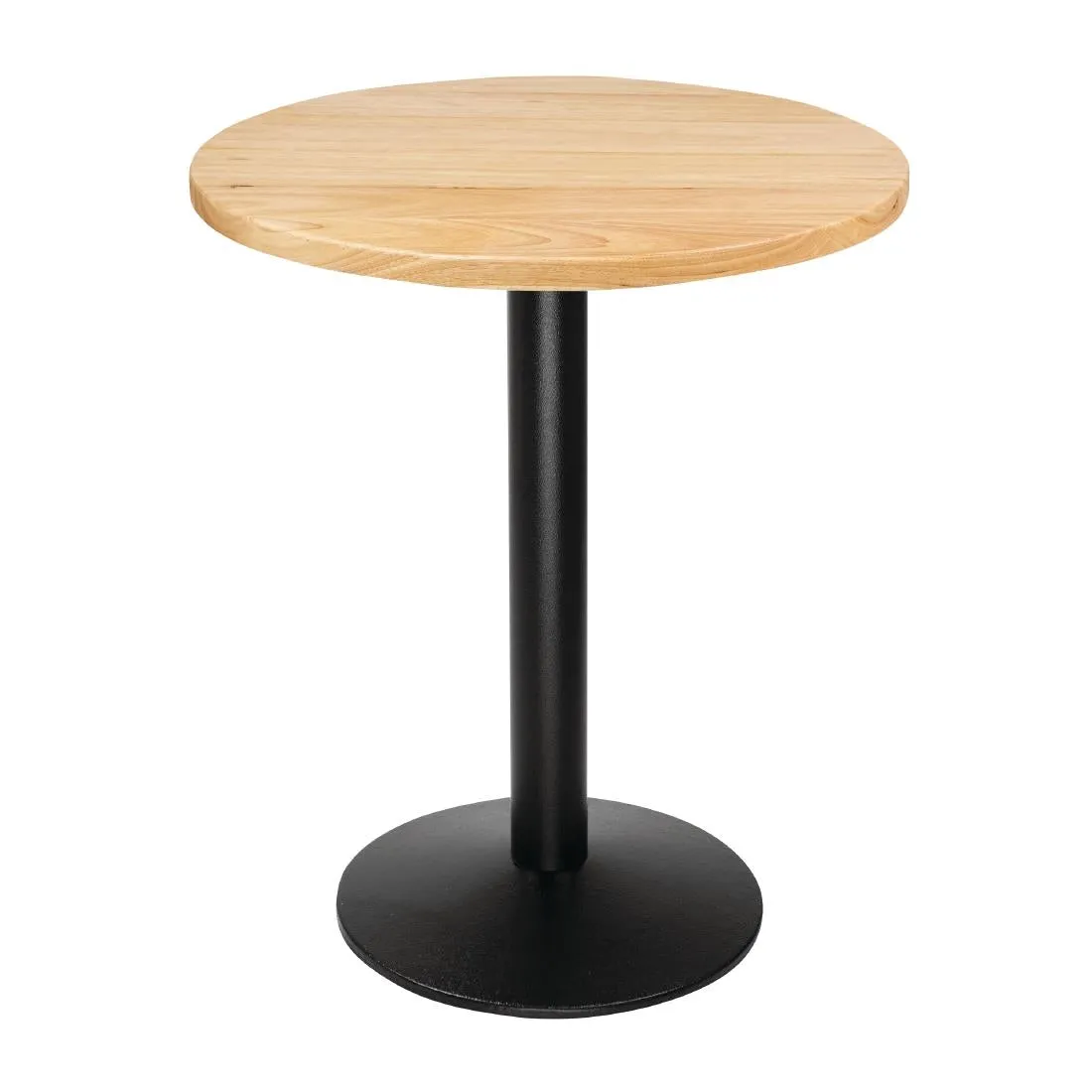 Bolero Pre-drilled Round Tabletop Natural 600mm - DY738