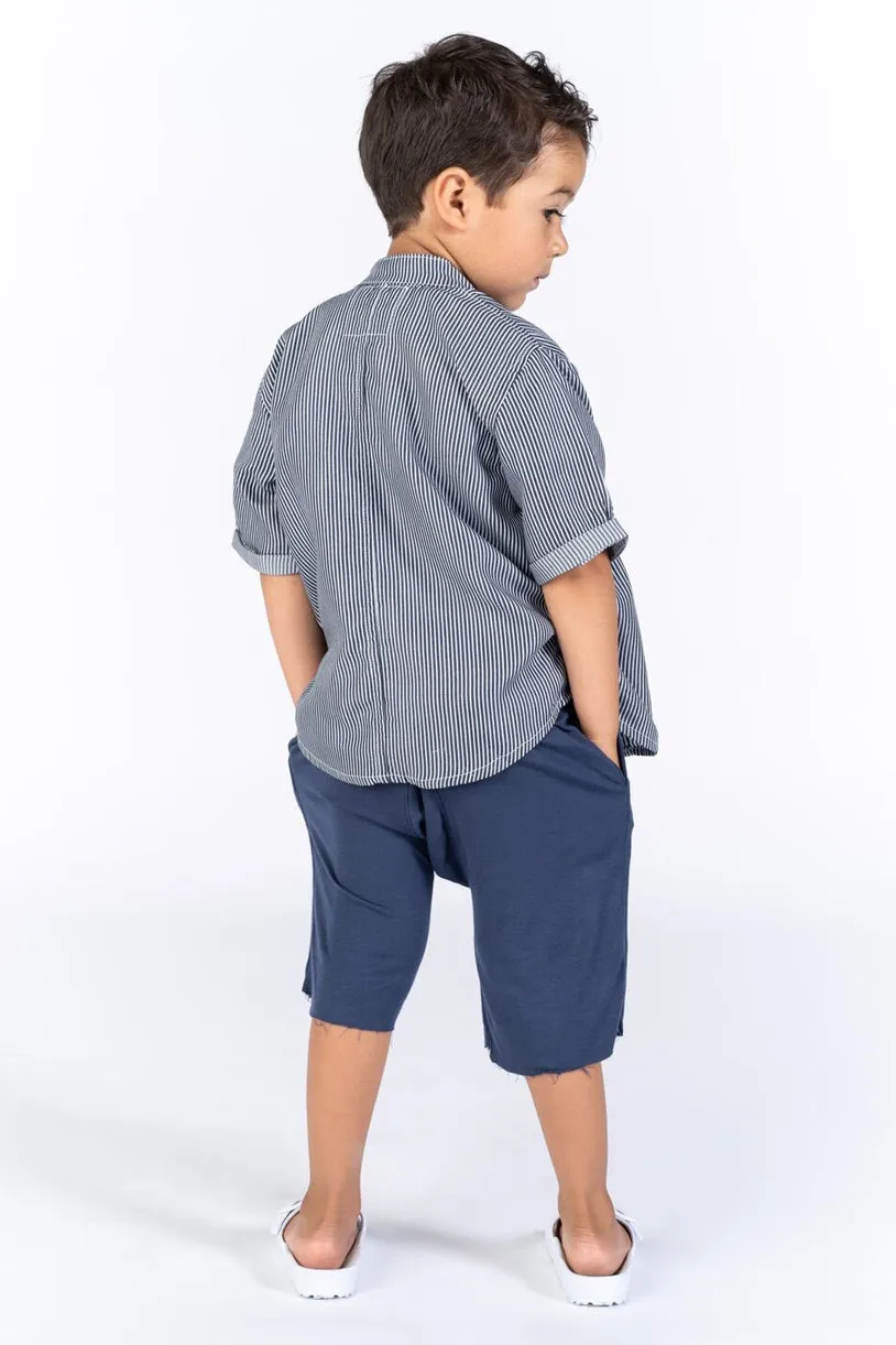 Boys Shorts OMAMImini Terry Pull-Up (Size 4 left)