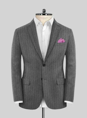 Caccioppoli Laudi Light Gray Wool Jacket