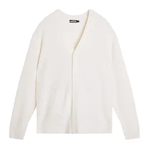 Clarke Knitted Cardigan White - SS23