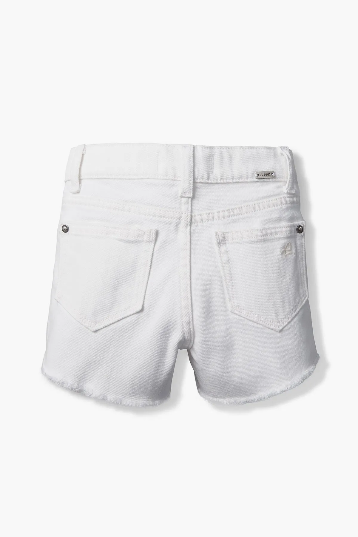 DL1961 Lucy Denim Girls Shorts - White