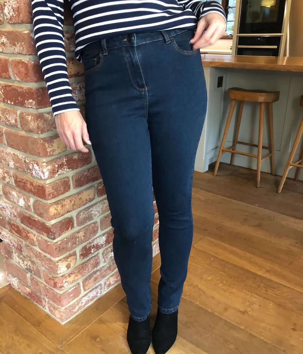 Indigo Stretch Slim Leg Jeans