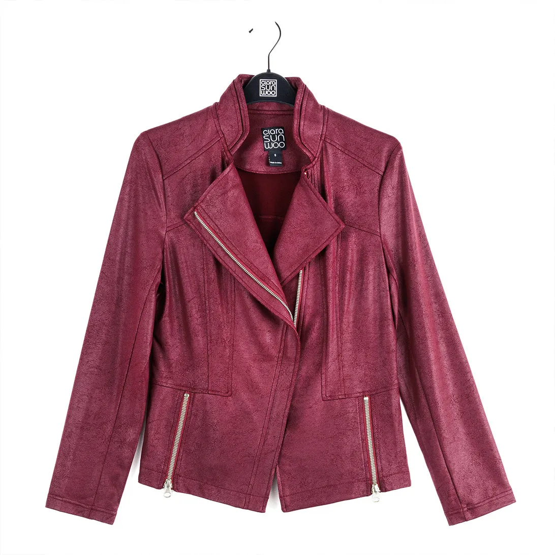 Liquid Leather™ Signature Jacket - Merlot