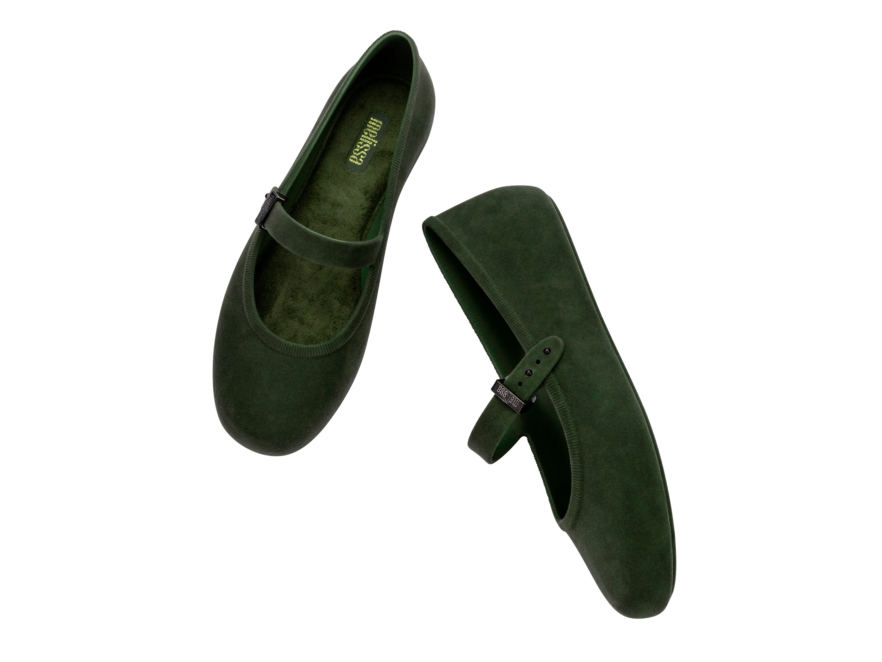 Melissa Soft Ballerina Velvet - Green