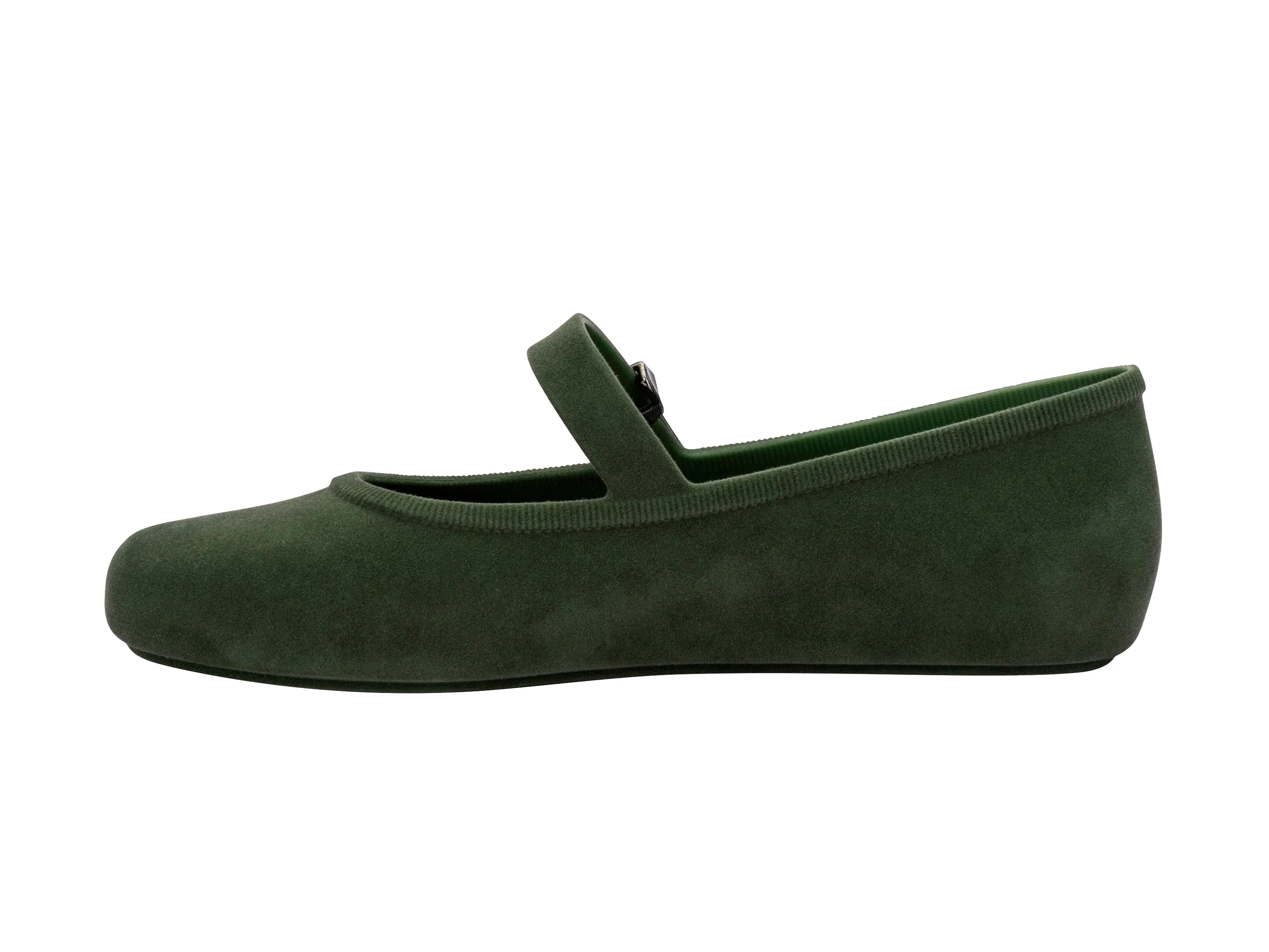 Melissa Soft Ballerina Velvet - Green