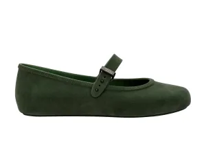 Melissa Soft Ballerina Velvet - Green