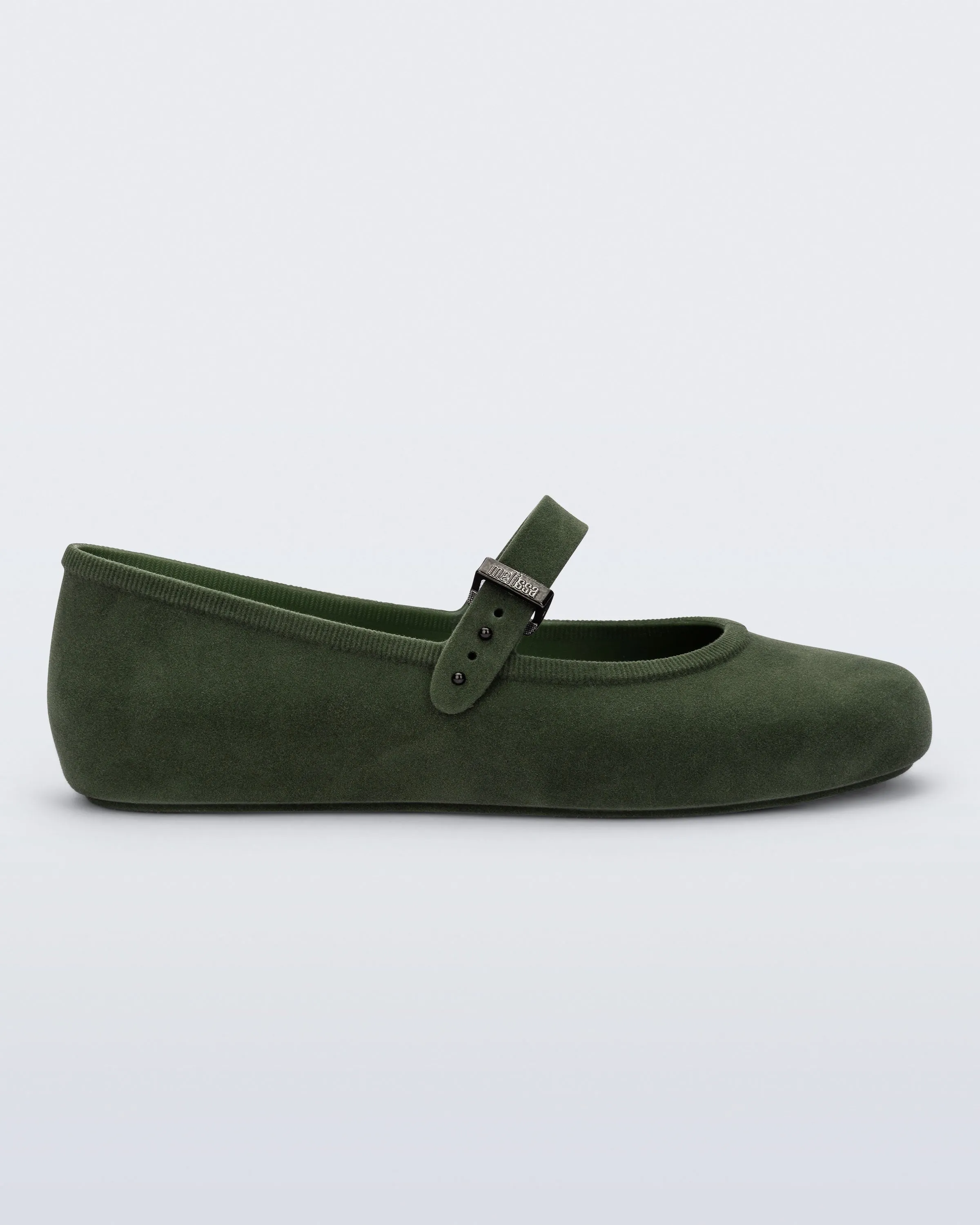 Melissa Soft Ballerina Velvet - Green