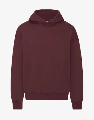 Organic Oversized Hood - Dusty Plum