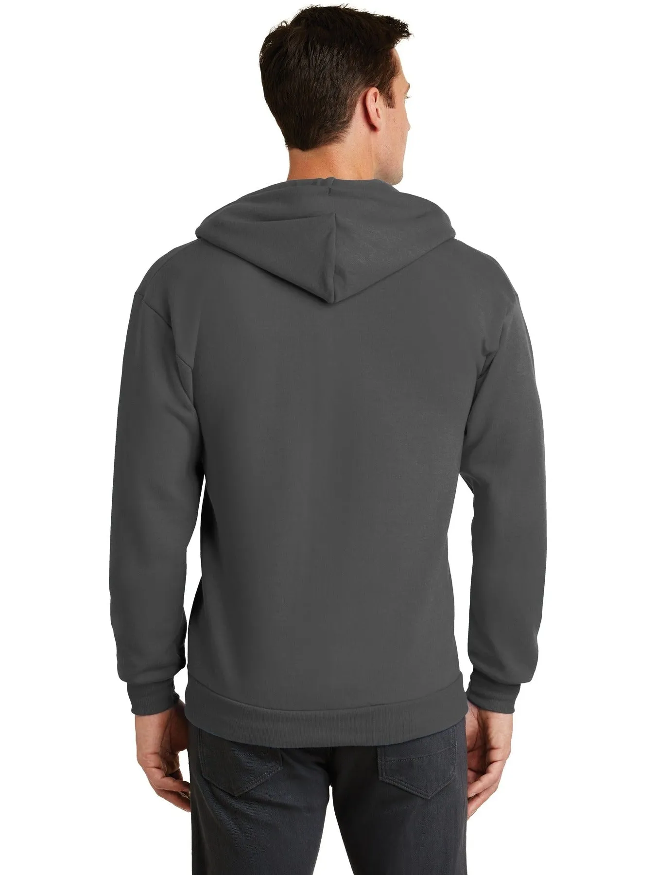 Port & Company Core Fleece Full-Zip Hooded Sweatshirt