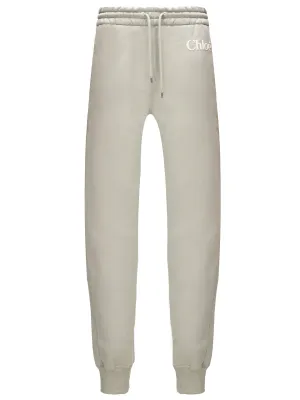 Powder Grey Trousers for Women