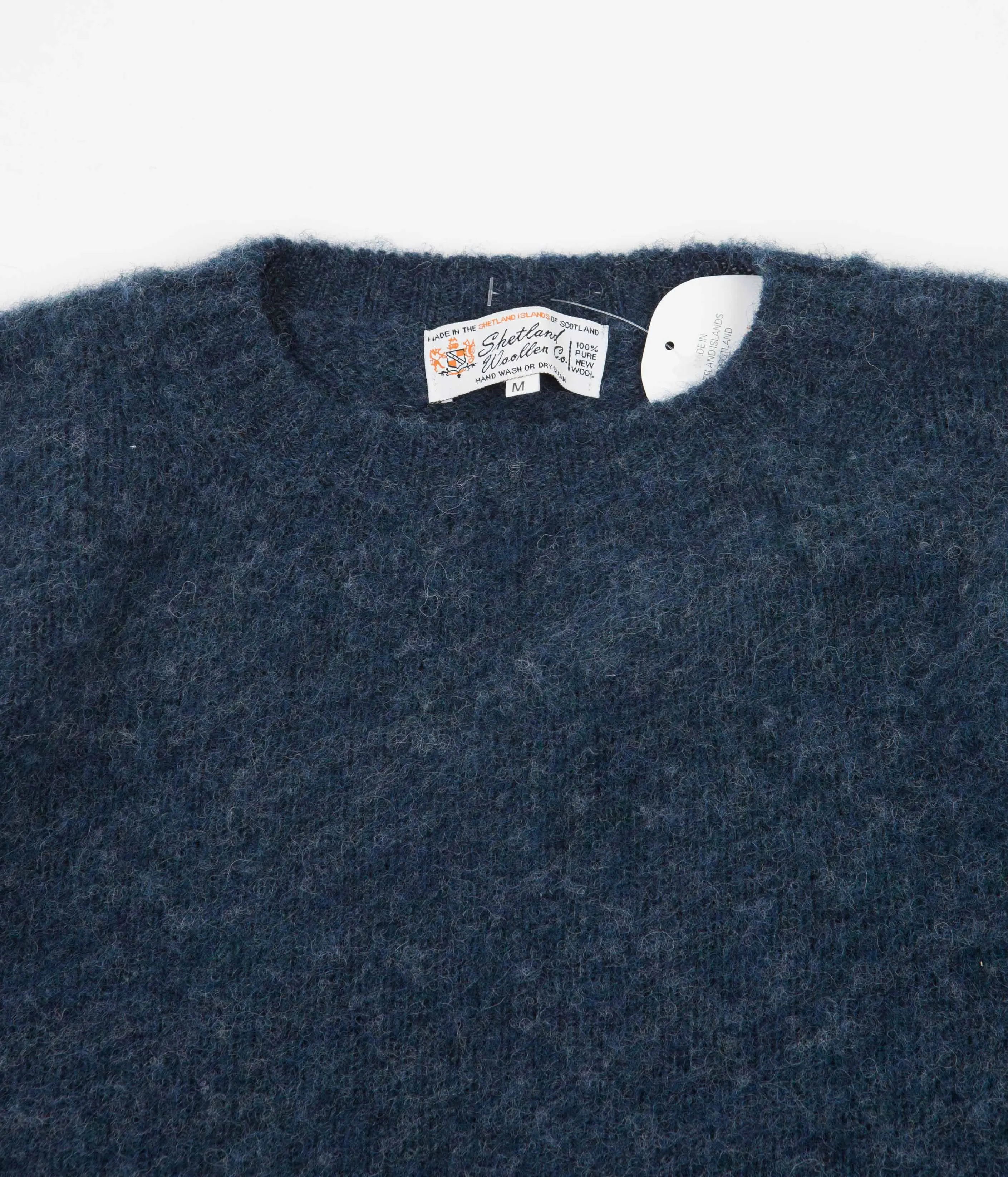 Shetland Woollen Co. Shaggy Crewneck Sweatshirt - Atlantic