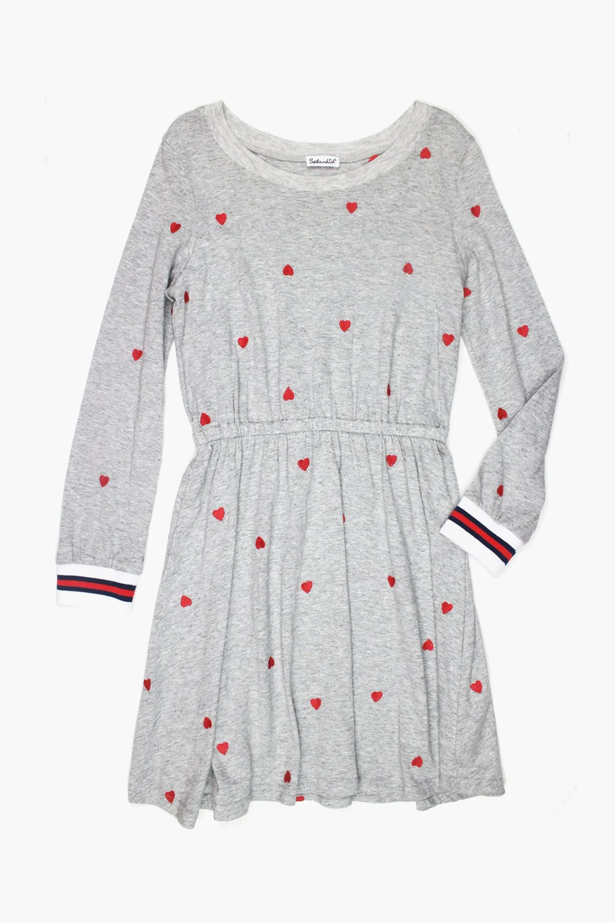 Splendid Schiffli Heart Girls Dress