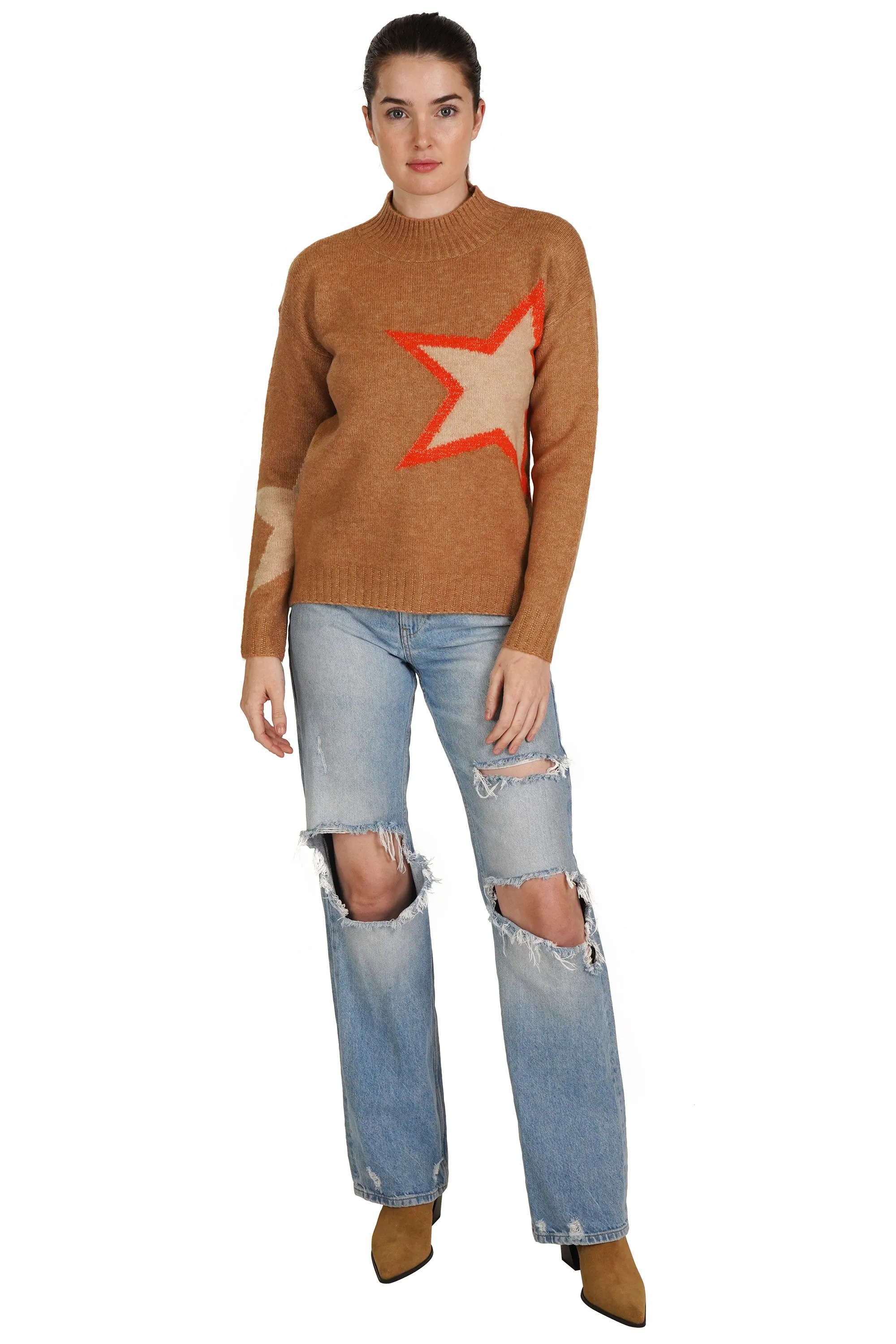 Star Pullover Sweater