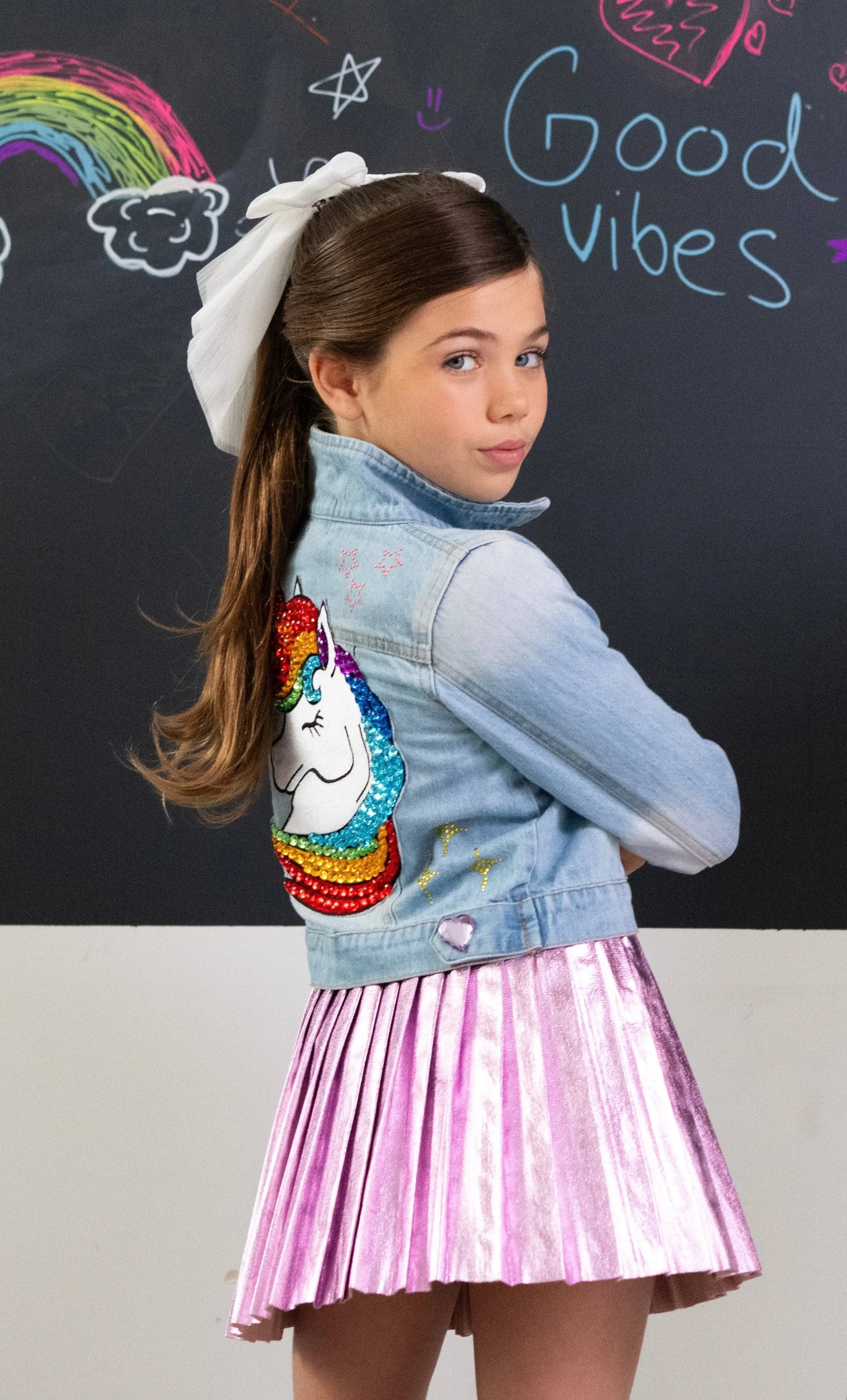 Unicorn Queen Denim Jacket