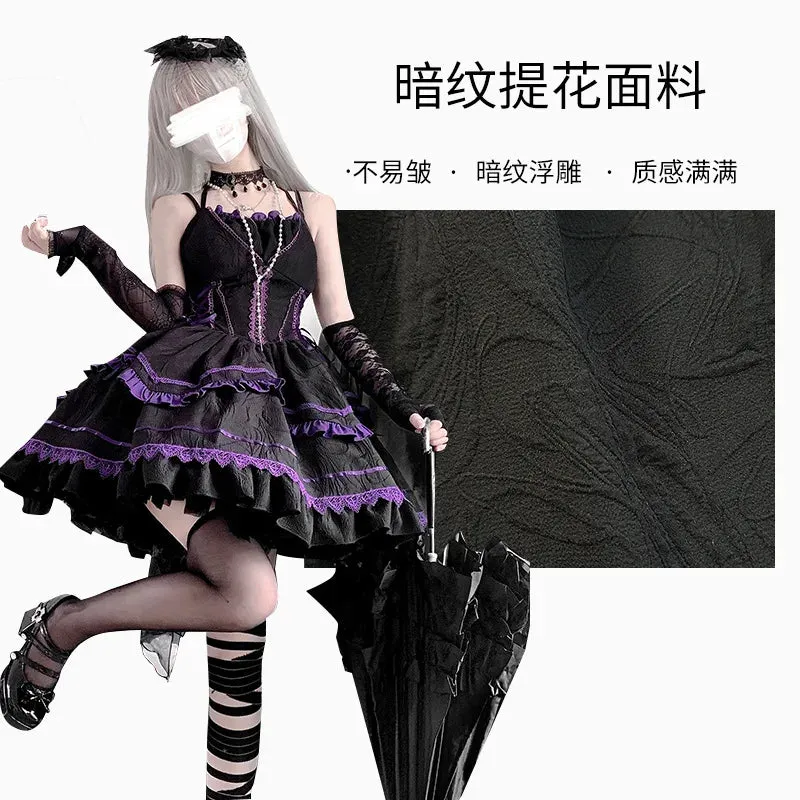 Uniwim Original Lolita Dark Goth doll Elegant Lolita dress by the banks of the Seine