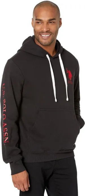 U.S. Polo Assn. Popover Fleece Hoodie With Print