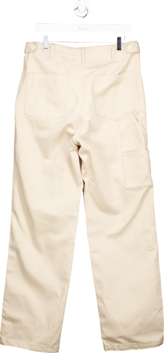 William Giles Beige Chino Trousers UK 34W