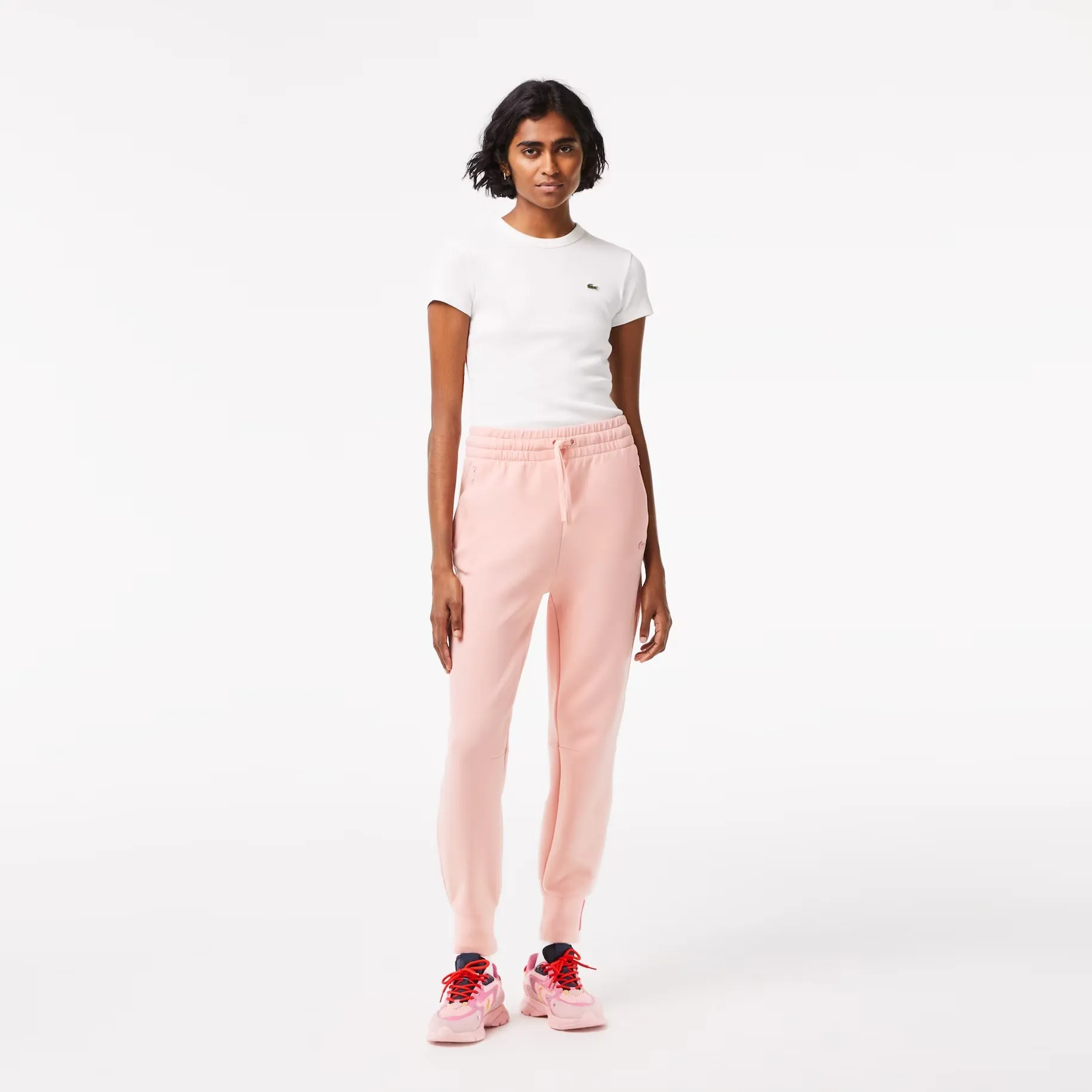 Women's Lacoste Two-Ply Jogger Trackpants